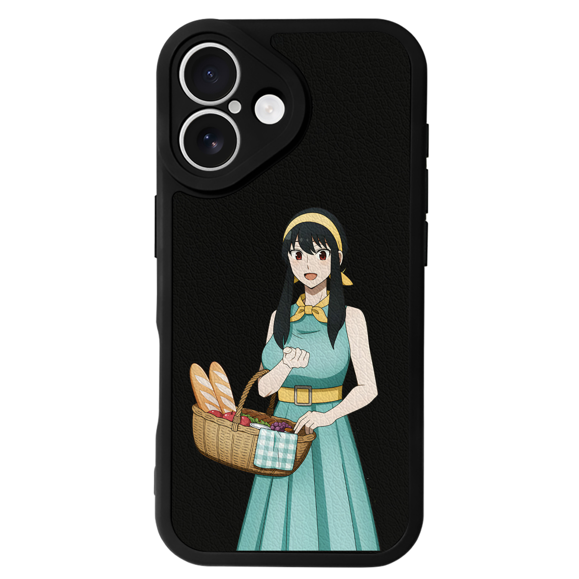 （画像用） SPY×FAMILY间谍家家酒 【iPhone 16シリーズ対応】シリコンスマホケース（レザー調） 材質：シリコン